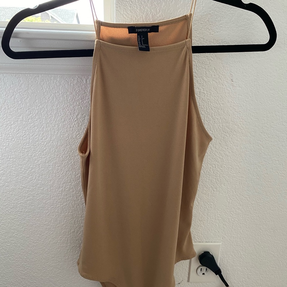Forever 21 tan body suit Small